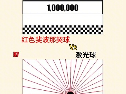 Bola Fibonacci Merah vs Bola Laser, Siapa yang Akan Menang? #BentukGeometri #Relaksasi