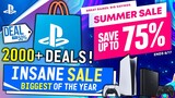 BIGGEST PSN Sale of the YEAR Live NOW! PSN SUMMER SALE 2022 - Over 2000 FANTASTIC New PS4/PS5 Deals!