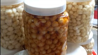 cách làm củ kiệu lai truyền thống. kiệu chua