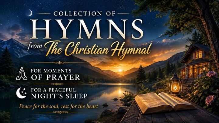 赞美诗 Piano Relaxing Hymns Gospel - Sounds of Nature – For Sleeping and Praying