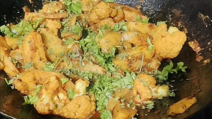 Indian style aloo gobi #viral #trandingq