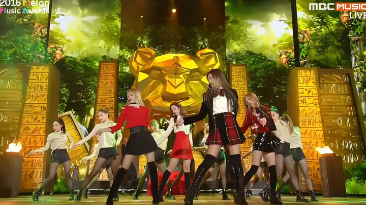 【4K LIVE】BLACKPINK – WHISTLE + PLAYING WITH FIRE (161119 MBC 2016 MelOn Music Awards)
