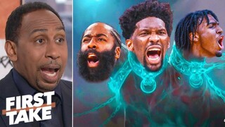 "76ers are undefeated with Harden in the lineup" - Stephen A. reacts to Sixers beat Cavs 125-119