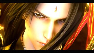 "From then on, the young man who was carrying a heavy ruler on his back had a background for the fir