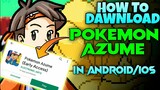 How To Download Pokemon Azume In Hindi 2021 Best Story Mod In Pokemon Games Pokemon New Game