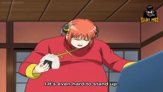 神楽さんは最近の堕落した生活様式のせいで太ってしまいました【Gintama Funny Moments】 銀魂 面白いシーン