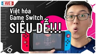 Hướng dẫn Việt Hóa Game Nintendo Switch (Atmosphere)