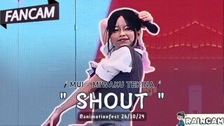 [FANCAM] MUI - MIWAKU TEKINA "SHOUT by Shirokyan" @Animotionfest 26/10/24