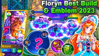 FLORYN BEST BUILD & EMBLEM 2023!🌸New Update!!🔥Sanrio Fluffy Dream Gameplay💖