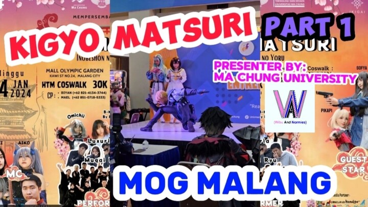 KIGYO MATSURI Part1 #JPOPENT #bestofbest #malang #eventjejepangan #cosplay #anime