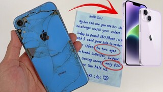 How i Upgraded Destroyed iPhone Xr into a Brand New iPhone 14 with DIY Housing for poor fans