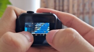 Smartwatch plays cat and mouse