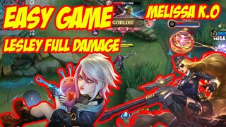 Ngecounter Melissa Pakai Lesley Gampang Banget Epic Moment Comeback Mobile Legends