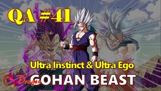 [QA#41]. So sánh Gohan Beast với Ultra Instinct Goku và Ultra Ego Vegeta