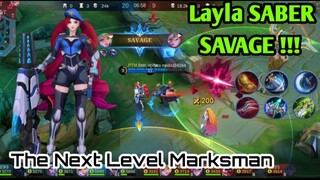 Layla memburu musuh sampai Savage | MLBB Mobile legend