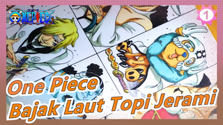 [One Piece] Menggambar Bajak Laut Topi Jerami Gaya Espada_1