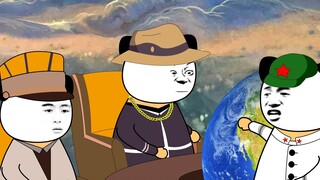 What would happen if the other small animals on Blue Planet united to deal with the five good men?