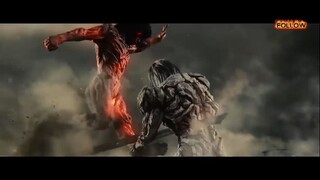 Movie clip -GIANT Humanoid Creatures Appear on Earth and Start - Horror Movie Scene