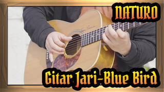 NATURO|ã€Gitar Jariã€‘Membuat Ulang Blue Birdï¼Masa Mudaï¼Lagu Masukan di Naturo