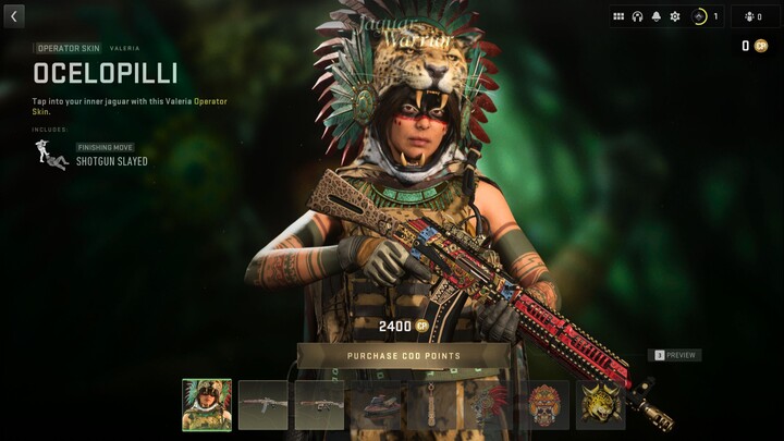 Jaguar Warrior Operator Bundle