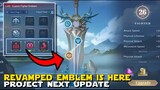 REVAMPED EMBLEM SYSTEM IS HERE! 2 TALENTS! UPGRADED DESIGN! | PROJECT NEXT UPDATE | MOBILE LEGENDS