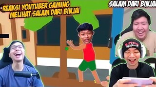 REAKSI KOCAK YOUTUBER GAMING MELIHAT SALAM DARI BINJAI (Warnet Bocil Simulator)