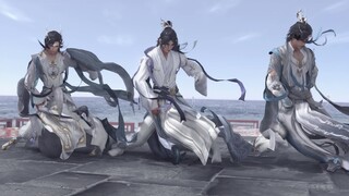 [Pedang Tiga MMD] Pahlawan seni bela diri eksternal saya Peng Xiaolai hanya ingin meniupkan angin la