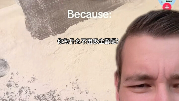 Why don’t you just use a vacuum cleaner?