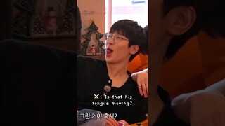 mingyu drew wonwoo's iconic tongue move for the drawing competition 😭😂🤣  #GOING_SVT
