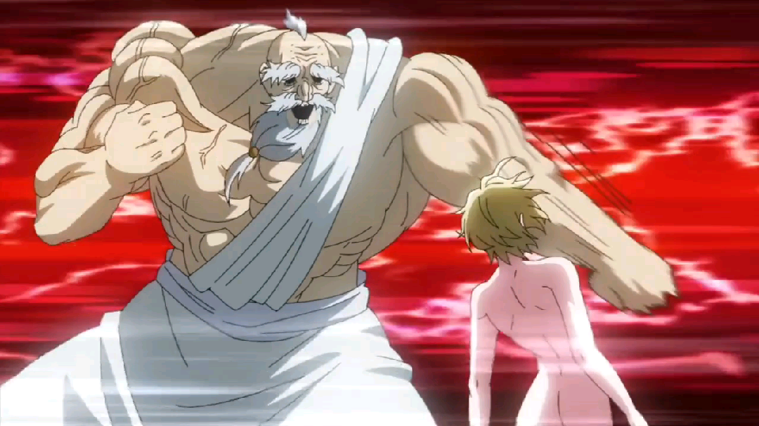 Adão vs Zeus.Deuses vs Humanidade parte 2 #anime #cenasanimes