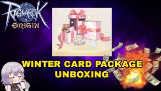 Winter Card Package Unboxing - Ragnarok Origin