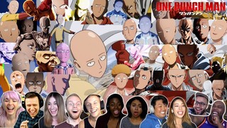 One Punch Man - Saitama's Epic Moments Reaction Mashup | Great Anime Reactors!!! |【ワンパンマン】【海外の反応】