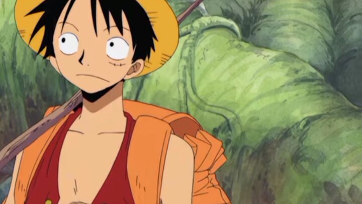 Luffy singing like everything in his sorrounding is alright. HAHAHAHA Cutieee! #onepiece #luffy