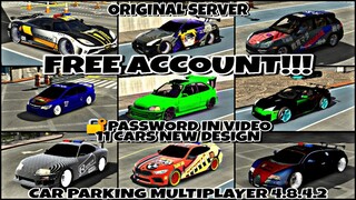 || Free Account Giveaway || 10 Rare Cars Design || Car Parking Multiplayer 4.8.4.2