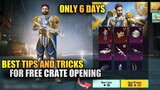 Going Legendry Free Crate Opening Tip And Tricks | Messi Discover Only 6 Days Left | PUBG Mobile