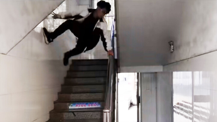 [Live] Parkour to canteen