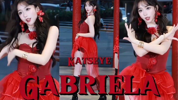 เต้นระบำสาวสวยแล้วจะกลายเป็นสาวสวยได้ไหม? 🌹 | Gabriela—Katseye คลิปถ่ายสดตำแหน่งลารา