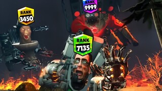 skibidi toilet zombie apocalypse 03 ( New Virus) brawl stars rank up (boss fight)