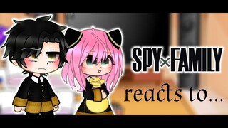 SPY X FAMILY REACTS TO EDITS / CREDITS IN THE DESC / ANYA X DAMIAN - YOR X LOID