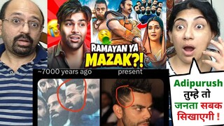 Adipurush Is Worst Ramayan Ever 😭 | DhiruMonchik (Movie Review)| Indian Americans Reaction!😡