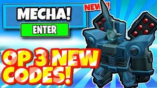 *NEW* 3 ALL WORKING CODES For MECHA SIMULATOR In Roblox Mecha Simulator Codes!