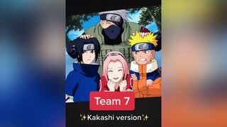 Something new! Follow for more❤️ naruto sasuke kakashi sakura team7 narutoshippuden foryou foryoupa