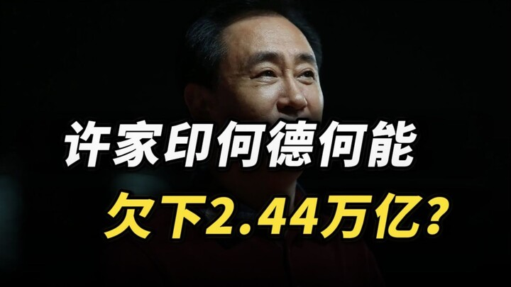 How could Xu Jiayin owe 2.44 trillion yuan? #XuJiaYin