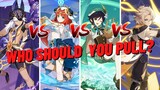 Cyno VS Nilou VS Venti VS Albedo - Who Should You Pull For In Genshin Impact 3.1 Banners?