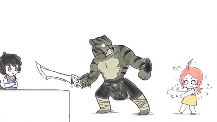 [บันทึกที่เขียนด้วยลายมือของ Luo Xiaohei] คุณ Laofu ปล้นแมว