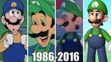 Evolution of Luigi in Cartoons, Movies & TV [1986-2016]