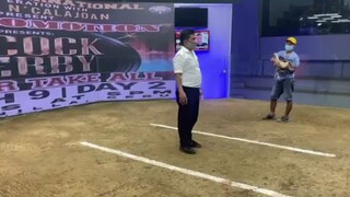 EDC WILDBIRDS VS JANCOR..EDC WINS fight number 1 ( 4 cocks derby)