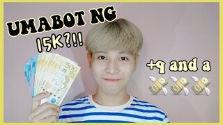 15K PER MONTH SAHOD KO?! 2ND YT SWELDO!!! + HAUL | Sean Gervacio