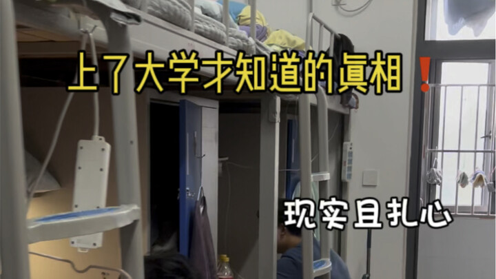 上了大学才知道的真相