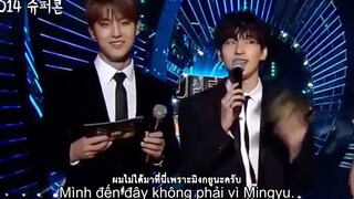 [ ซับไทย ]เมื่อวอนอูและมินกยูทำหน้าที่เป็น MC ด้วยกัน — SBS Super Concert 141018